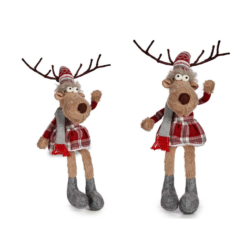 CERF AVEC ECHARPE 50CM