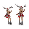 DEER WITH SCARF 50CM