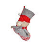 CHRISTMAS STOCKING RED MOUSE 50CM
