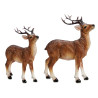 CERF POLYRESINE MARRON