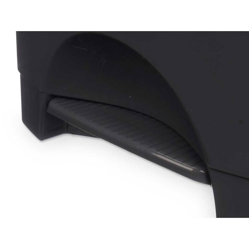 PAPELERA PEDAL PLASTICO 50L ANTRACITA