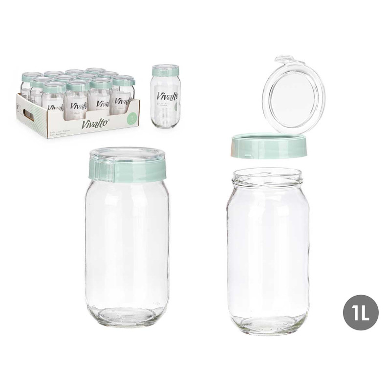 POT COUVERCLE 1L VERT