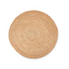 ROUND ESPARTO NATURAL CARPET 100CM