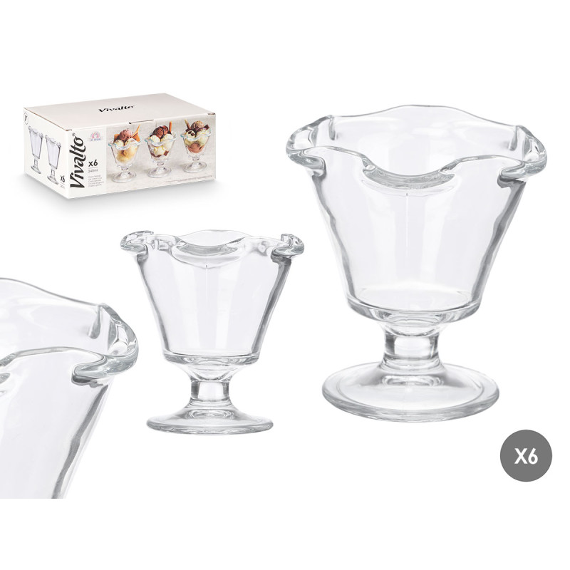 WAVY ICE CREAM CUP 240ML