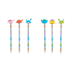 SET 3 MATITE CON GOMMA UNICORNI ASS 2