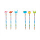 SET 3 MATITE CON GOMMA UNICORNI ASS 2
