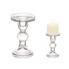 CANDELABRO A SFERA DI CRISTALLO M 14CM