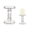 CANDELABRO CRISTAL ANILLO S 19CM