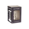 CANDELABRO CRISTAL ANILLO S 19CM