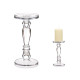 CANDELABRO CRISTAL ANILLO M 28CM