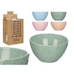 TAÇA 13CM DIAMANTE CORES PASTEL SORT 4