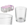 SET 6 GLASSES 265ML DOTS NILO