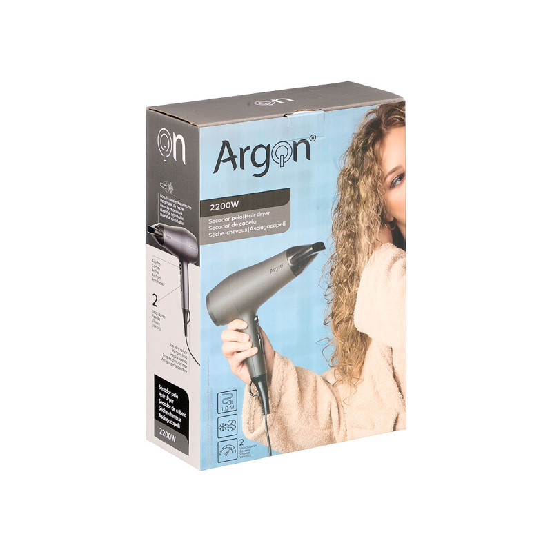 SÈCHE-CHEVEUX NOIR MAT ANTHRACITE 2200W