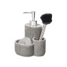 DISTRIBUTEUR CUISINE TAMPON A RECURER BROSSE GRISE