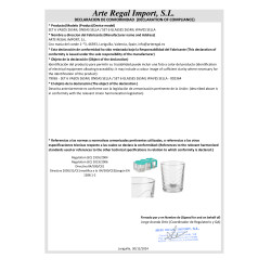 SET 6 VASOS 265ML ONDAS SELLA