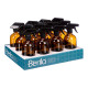 PULVERIZADOR EM VIDRO REDONDO CASTANHO 500ML