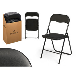 FOLDING CHAIR BLACK