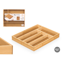 PORTAPOSATE BAMBU 5 SCOMPARTI