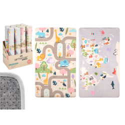 TAPIS ANIMAUX  ASSORT 2 80X140CM
