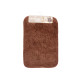 LONG PILE CARPET 40X60 CM 3 BROWN SHADES