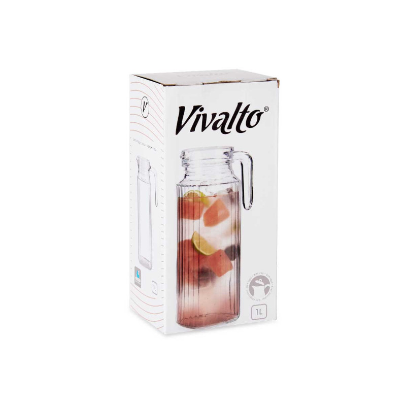 PICHET 1L CARRE RAYURES