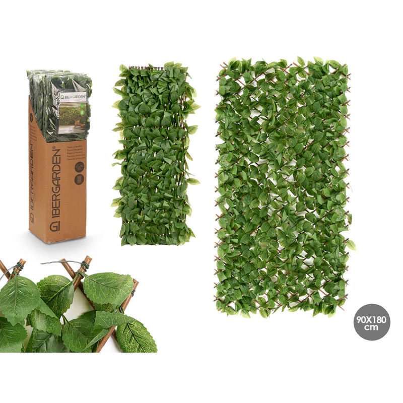 EXTENDABLE PANEL 90X180CM GREEN LEAF