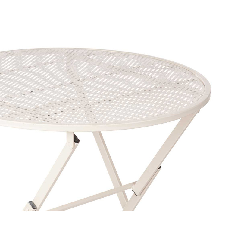 SET MESA Y 2 SILLAS BLANCO ROTO