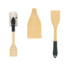 SMOOTH BLACK BAMBOO SPATULA
