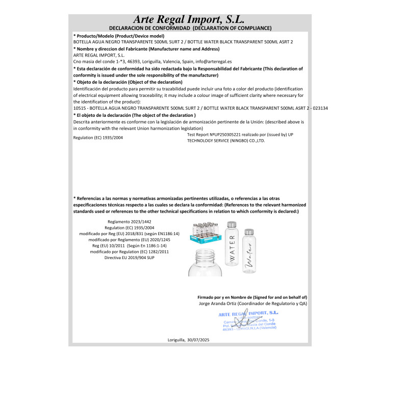 BOTTIGLIA ACQUA NEA CHIARO 500ML ASRT 2 
