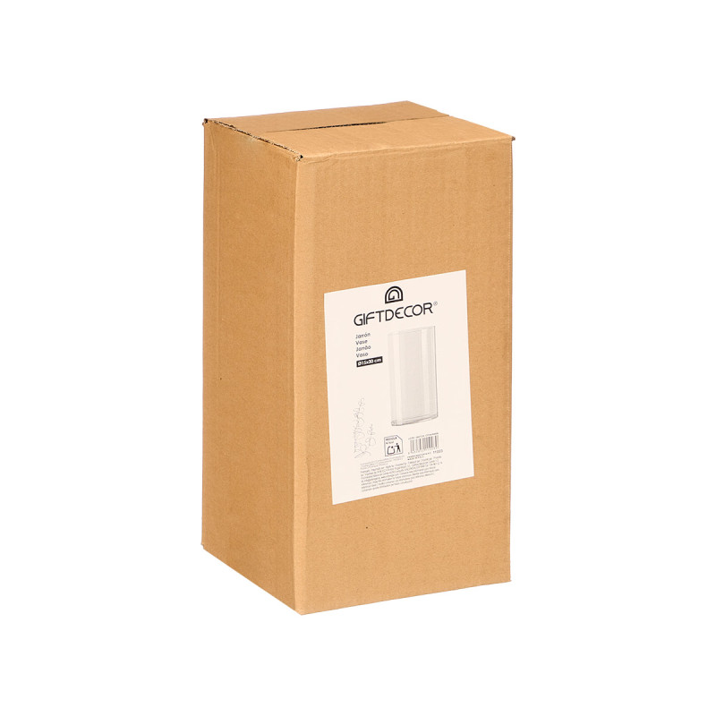 VASO CILINDRICO ACRILICO APARENZA 15X30CM