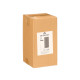 CYLINDRICAL ACRYLIC VASE BLACK 15X30CM