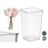 SQUARED ACRYLIC FLOWER VASE 38CM
