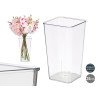 VASO QUADRATO ACRILICO 24,5CM