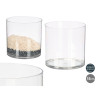 CYLINDRICAL ACRYLIC VASE 15x15CM