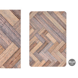 WOOD EFFECT KITCHEN CARPET 40X60CM
