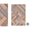 ALFOMBRA COCINA EFECTO MADERA 40X60CM