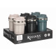 THERMAL MUG WITH LID 450ML ASSORTED3 DARK COLOURS 