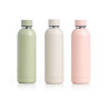 TERMO BASE ACERO 500ML SURTIDO 3 COLORES CLAROS
