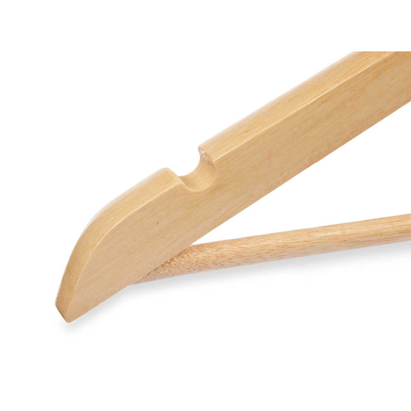 SET 8 PERCHAS MADERA NATURAL