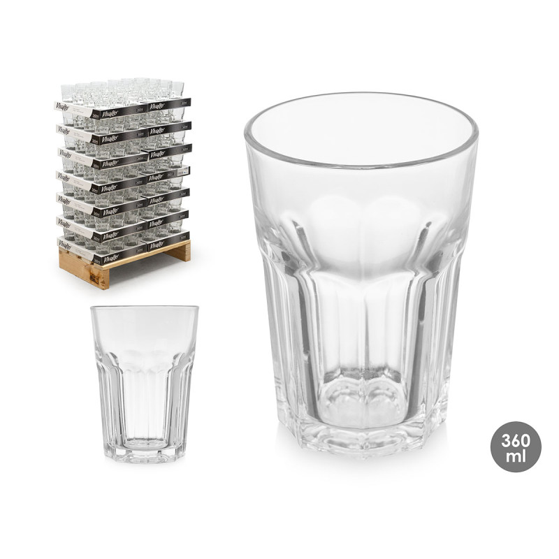 VERRE TRANSPARENT 360ML DISPLAY