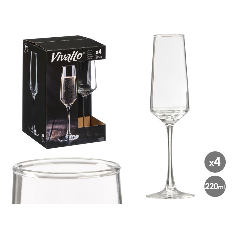 VERRE À CHAMPAGNE 220ML