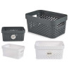 PANIER MULTIFONCTION M SET 2 COULEURS CERCLE 