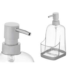 KITCHEN DISPENSER TRANSPARENT GRAY