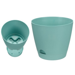 VASO VERDE DI 30,5 CM DI DIAMETRO