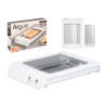 GRILLE-PAIN RECTANGULAIRE BLANC PLAT 600W