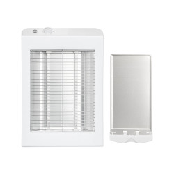 GRILLE-PAIN RECTANGULAIRE BLANC PLAT 600W