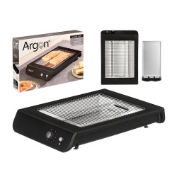 TOSTAPANE RETTANGOLARE NERO PIATTO 600W