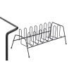 BLACK METAL DISH DRAINER
