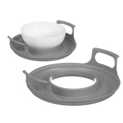 MICROWAVE PLATE HOLDER