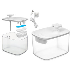 FONTANA RETTANGOLARE ANIMALI DOMESTICI 2,5L